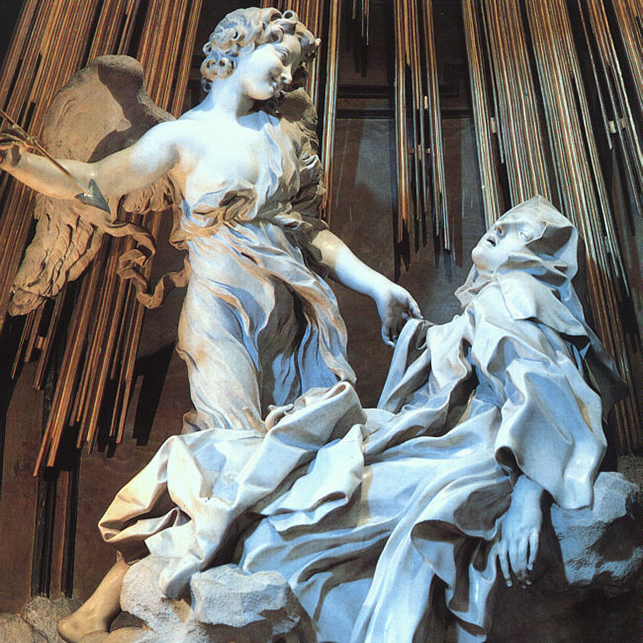 Bernini: "El éxtasis de Santa Teresa" (ca.1650)
